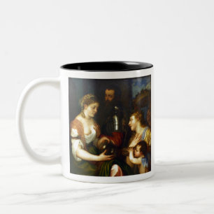 Alphonse von Alvalos, Marquis del Vasto - Tizian Zweifarbige Tasse