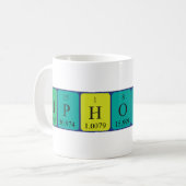Alphonso Periodenname Tasse (Vorderseite Links)