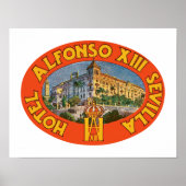 AlphonsoXIII Sevilla Poster (Vorne)
