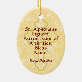 Alphonsus Liguori (VVP 005) Keramik Ornament
