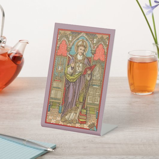 Alphonsus Liguori (VVP 005) Sockelschild (In SItu)