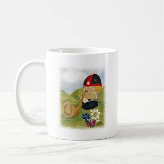 Alphorn Sepp Kaffeetasse (Links)