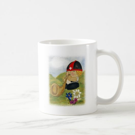 Alphorn Sepp Kaffeetasse (Rechts)
