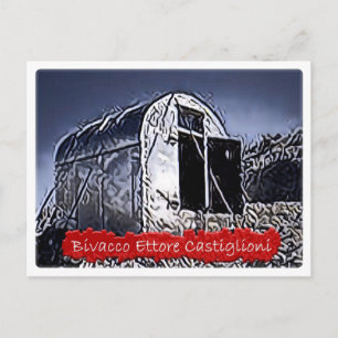 Alphütte Bivacco Castiglioni - Dolomiti - Postkarte