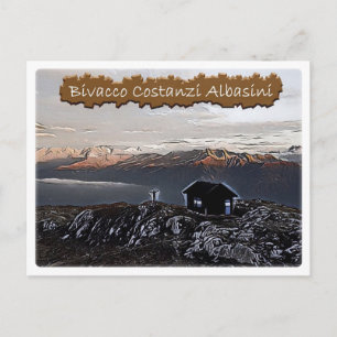 Alphütte Bivacco Costanzi Albasini - Dolomiti Postkarte