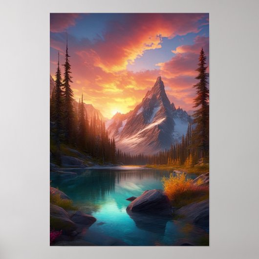 Alpin Elegance, Schneeberg Poster (Vorne)