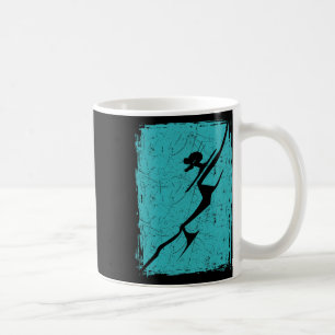 Alpin Ski abgelegene Piste Skifahren Skifahren Kaffeetasse