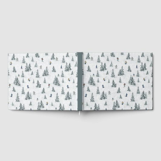 Alpin Ski und Hidden Yetis - Abfahrt Skifahren Gästebuch (Voll)