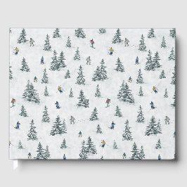 Alpin Ski und Hidden Yetis - Abfahrt Skifahren Gästebuch