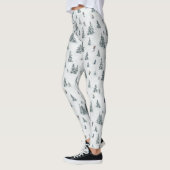 Alpin Ski und Hidden Yetis - Abfahrt Skifahren Leggings (Links)