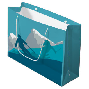 Alpin Skifahren Große Geschenktüte