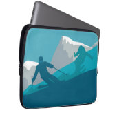 Alpin Skifahren Laptopschutzhülle (Vorne Rechts)