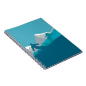 Alpin Skifahren Notizblock (Rechte Seite)