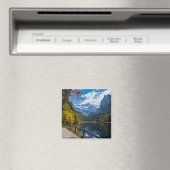 Alpinberg Gosauseen See Österreich Magnet (In Situ (Geschirrspüler))