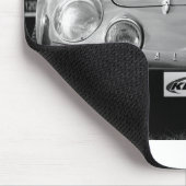 Alpine A110 in black and white Mousepad (Ecke)