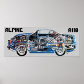 ALPINE A110 POSTER (Vorne)