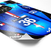 Alpine A470-Gibson 24 Stunden von Le Mans 2018 Fotodruck (Ecke)