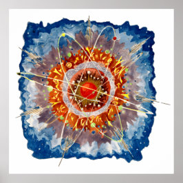 Alpine Architektur Fame am Monte Brè Poster