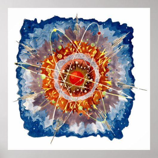 Alpine Architektur Fame am Monte Brè Poster (Vorne)