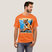 Alpine Cougar View Design T-Shirt (Vorne ganz)