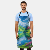 Alpine Dreamscape - Parco delle camelie Locarno Schürze (Getragen)