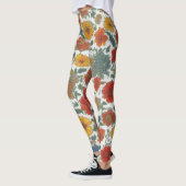 Alpine Fusion: Bayerisches Muster Leggings (Links)