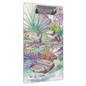 Alpine Garten-Landschaftsgestaltung Klemmbrett (Rechts)