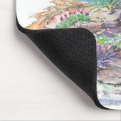 Alpine Garten-Landschaftsgestaltung Mousepad (Ecke)