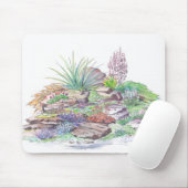 Alpine Garten-Landschaftsgestaltung Mousepad (Mit Mouse)
