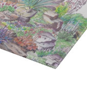 Alpine Garten-Landschaftsgestaltung Schneidebrett (Ecke)
