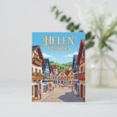 Alpine Helen Georgia Postkarte (Stehend Vorderseite)