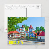 Alpine Helen, Georgia, USA. Postkarte (Vorne/Hinten)