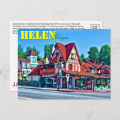 Alpine Helen, Georgia, USA. Postkarte (Vorne/Hinten)