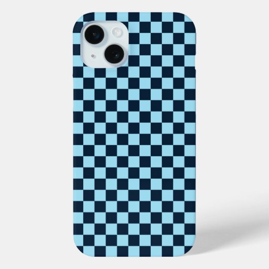 Alpine ice checkerboard pattern Case-Mate iPhone hülle (Rückseite)
