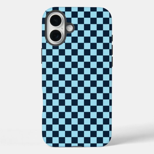 Alpine ice checkerboard pattern Case-Mate iPhone hülle (Rückseite)