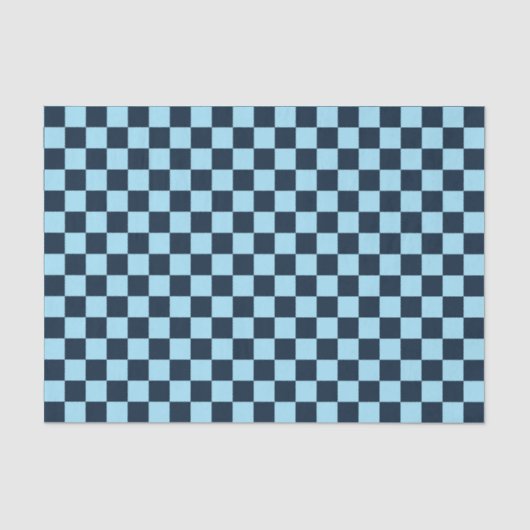 Alpine ice checkerboard pattern seidenpapier (Vorderseite)