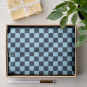 Alpine ice checkerboard pattern seidenpapier (Geschenk)
