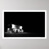 Alpine Inn (b&w) Poster (Vorne)