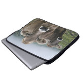 Alpine Kuh Laptopschutzhülle (Vorne Knopf)