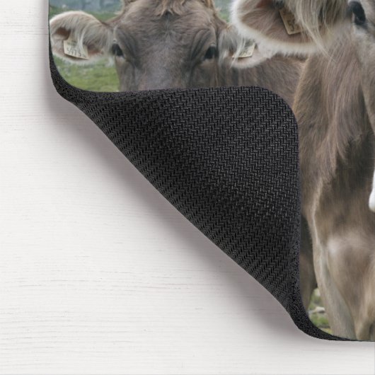 Alpine Kühe Mousepad (Ecke)