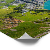 Alpine lake Oeschinensee in Switzerland Poster (Ecke)