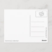 Alpine lake Oeschinensee in Switzerland Postkarte (Rückseite)