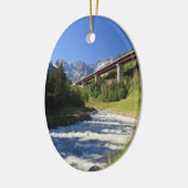 Alpine Landstraße Keramikornament (Links)