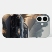 Alpine M-Power Sunset Case-Mate iPhone Hülle (Rückseite (Horizontal))