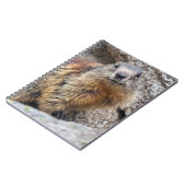 Alpine-Marmot-Notebook Notizblock (Linke Seite)