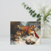 Alpine Mastiffs rebellieren einen gestörten Reisen Postkarte (Stehend Vorderseite)