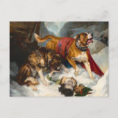 Alpine Mastiffs rebellieren einen gestörten Reisen Postkarte (Vorderseite)