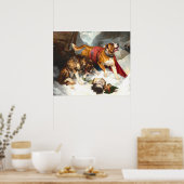 Alpine Mastiffs - Sir Edwin Landseer Kunst Poster (Küche)