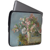 Alpine Rose in einer Windows Box - Andreas Lach Laptopschutzhülle (Vorne Rechts)