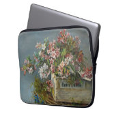 Alpine Rose in einer Windows Box - Andreas Lach Laptopschutzhülle (Vorderseite Links)